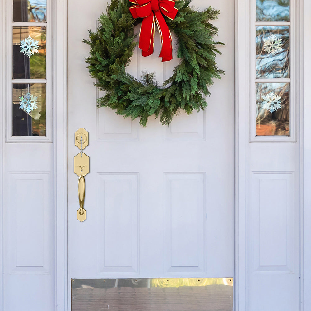 Zinc Alloy Entry Door Lock Front Door Handlesets