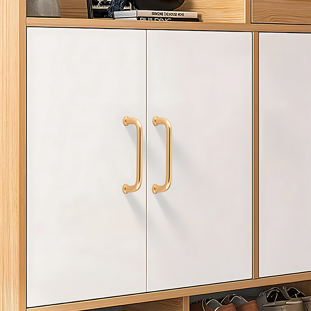French Minimalist U-shaped Rounded Arc Cabinet Handles