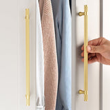 Solid Brass Bar Drawer Cabinet Pulls