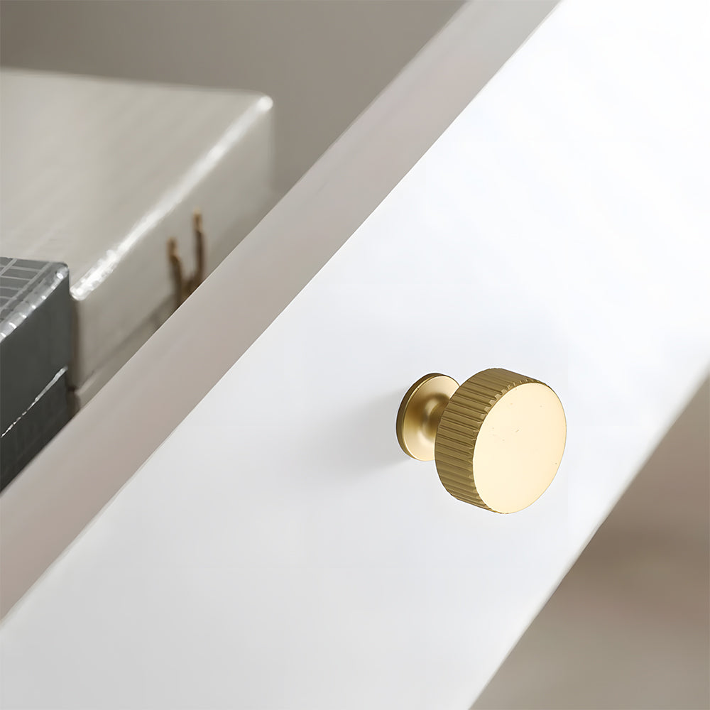 Gold Luxury Stripe High-end Kitchen Drawer Pulls