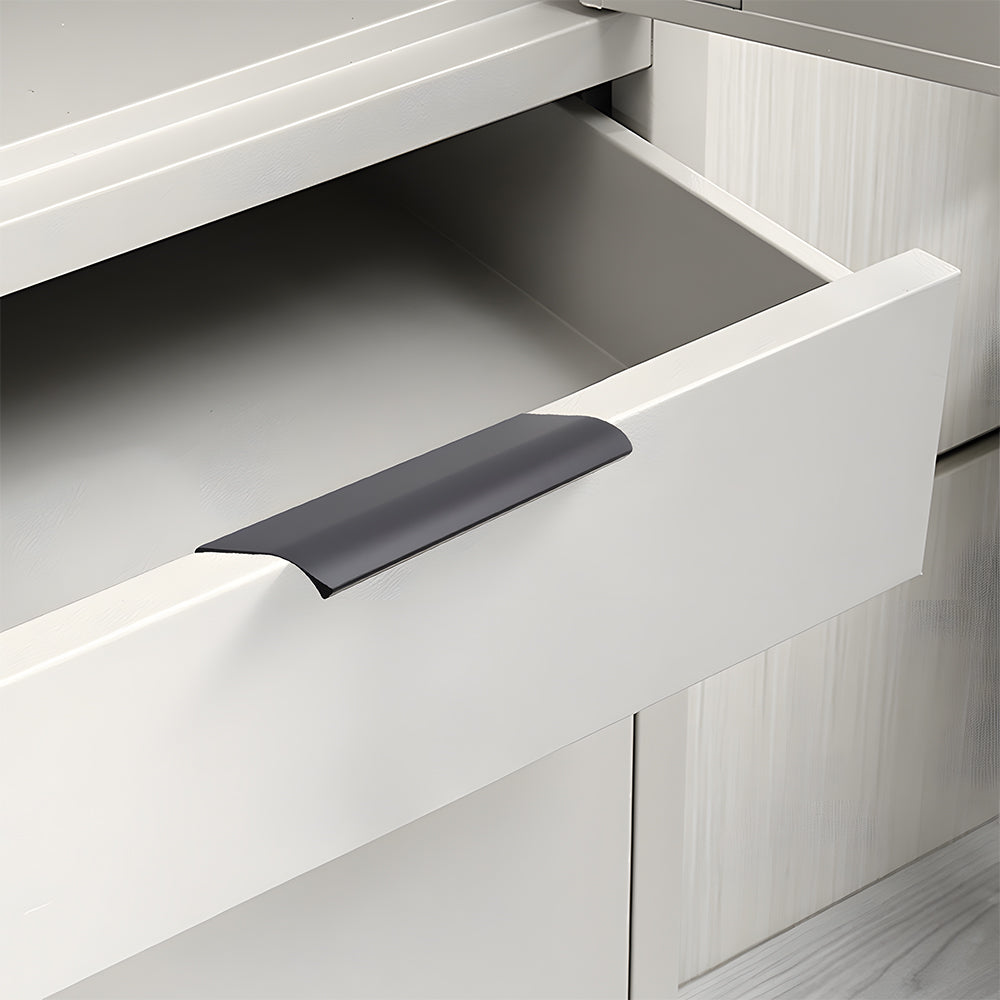Aluminum Alloy Wardrobe Door Invisible Edge Cabinet Handles