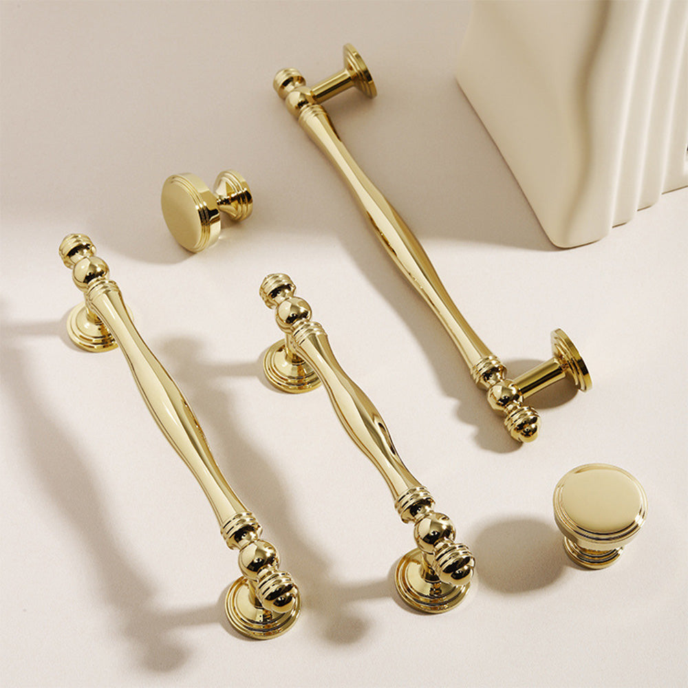 Modern Aristocratic Gold Cabinet Handles