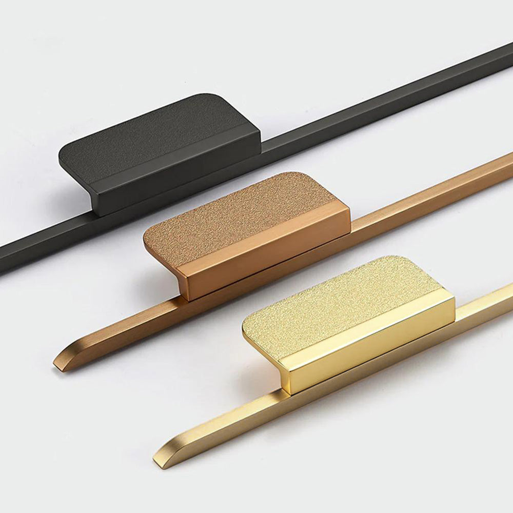 Luxury Modern Fashion Zinc Alloy Drawer Handles for Kitchen Cabinet