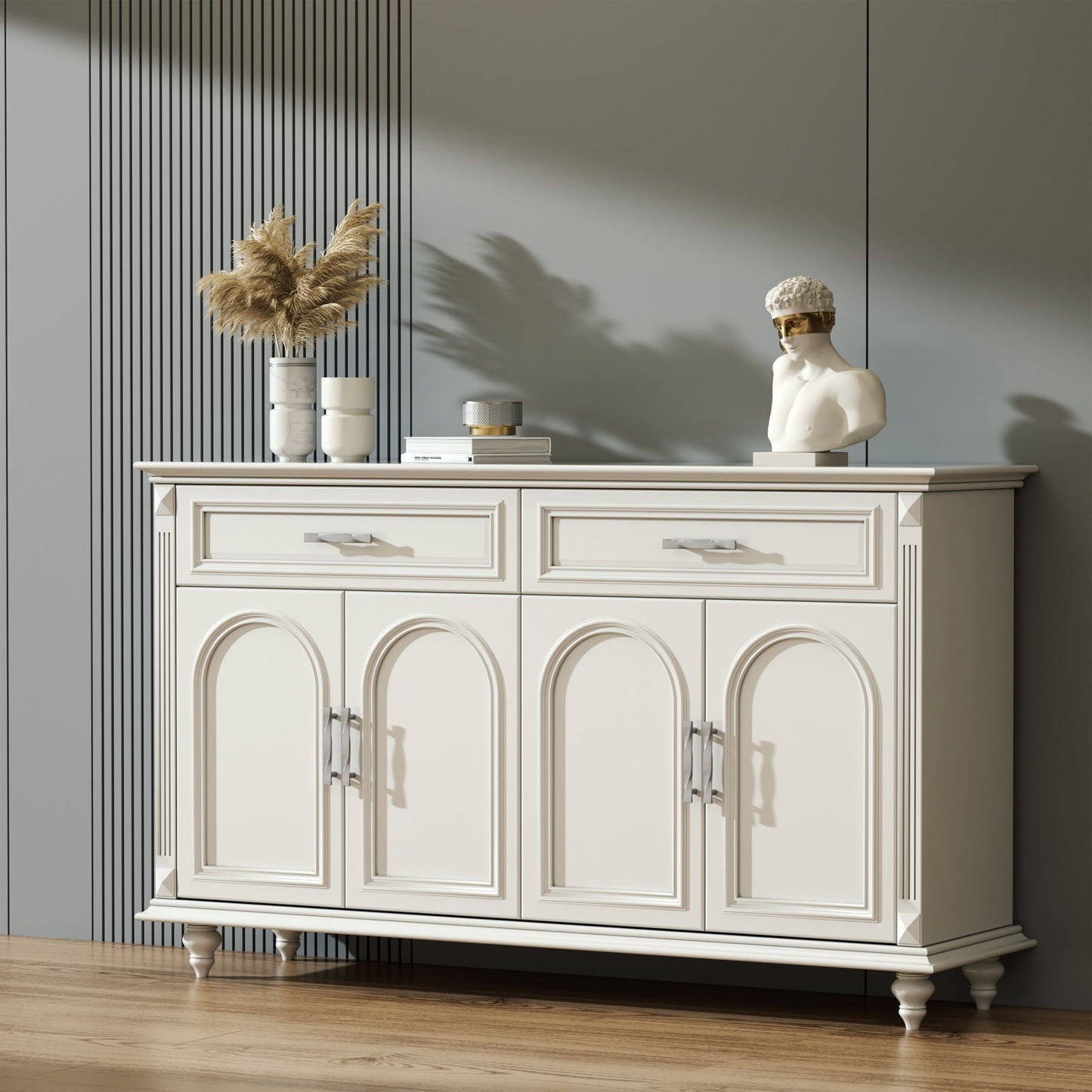 Solid Zinc Alloy Drawer Pulls for Bedroom Cabinet Dresser Doors