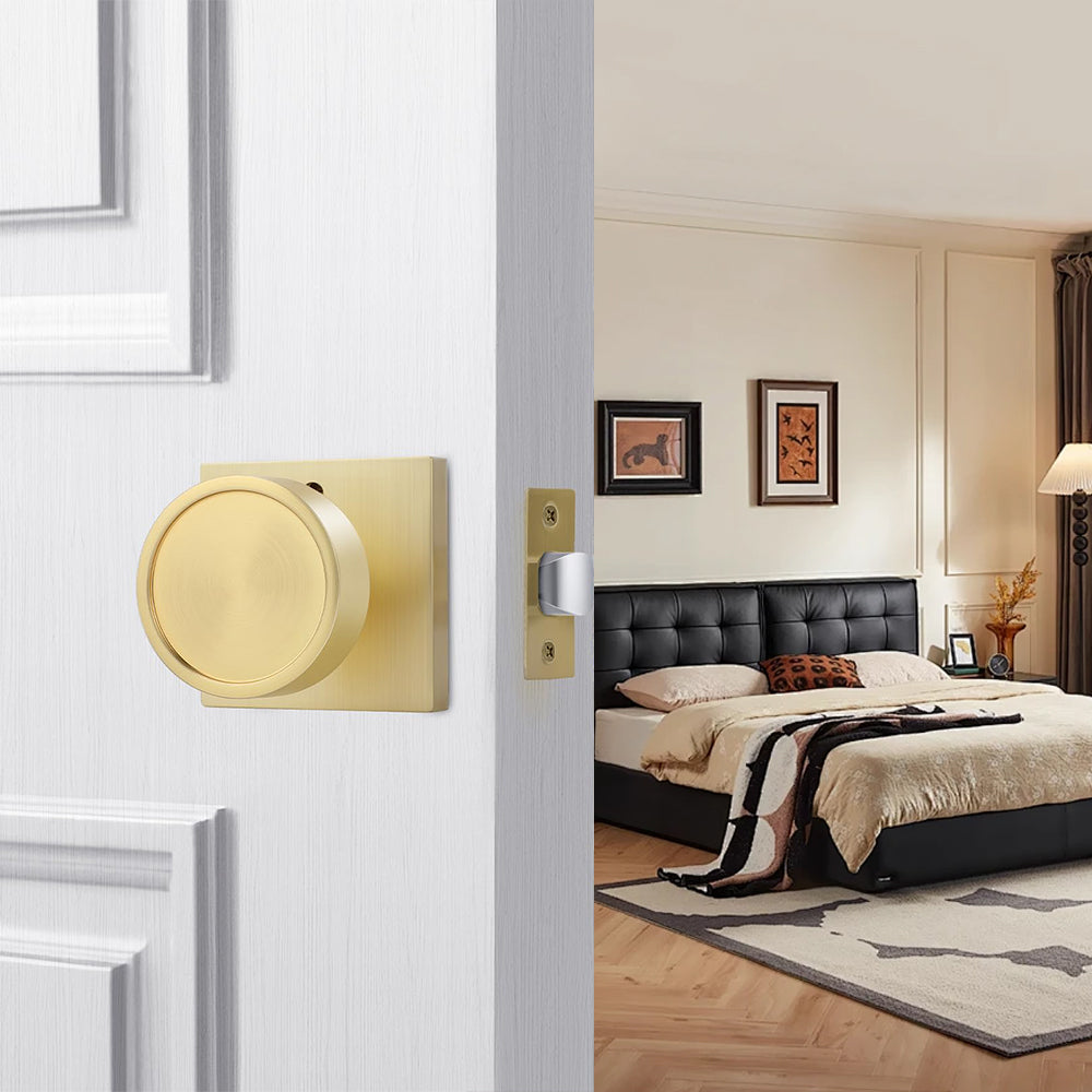 Heavy Duty Passage Privacy Interior Door Knobs for Closet, Hallway