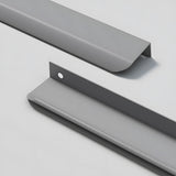 Long Multicolored Simple Invisible Finger Cabinet Drawer Handle