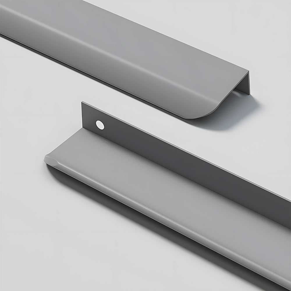 Long Multicolored Simple Invisible Finger Cabinet Drawer Handle