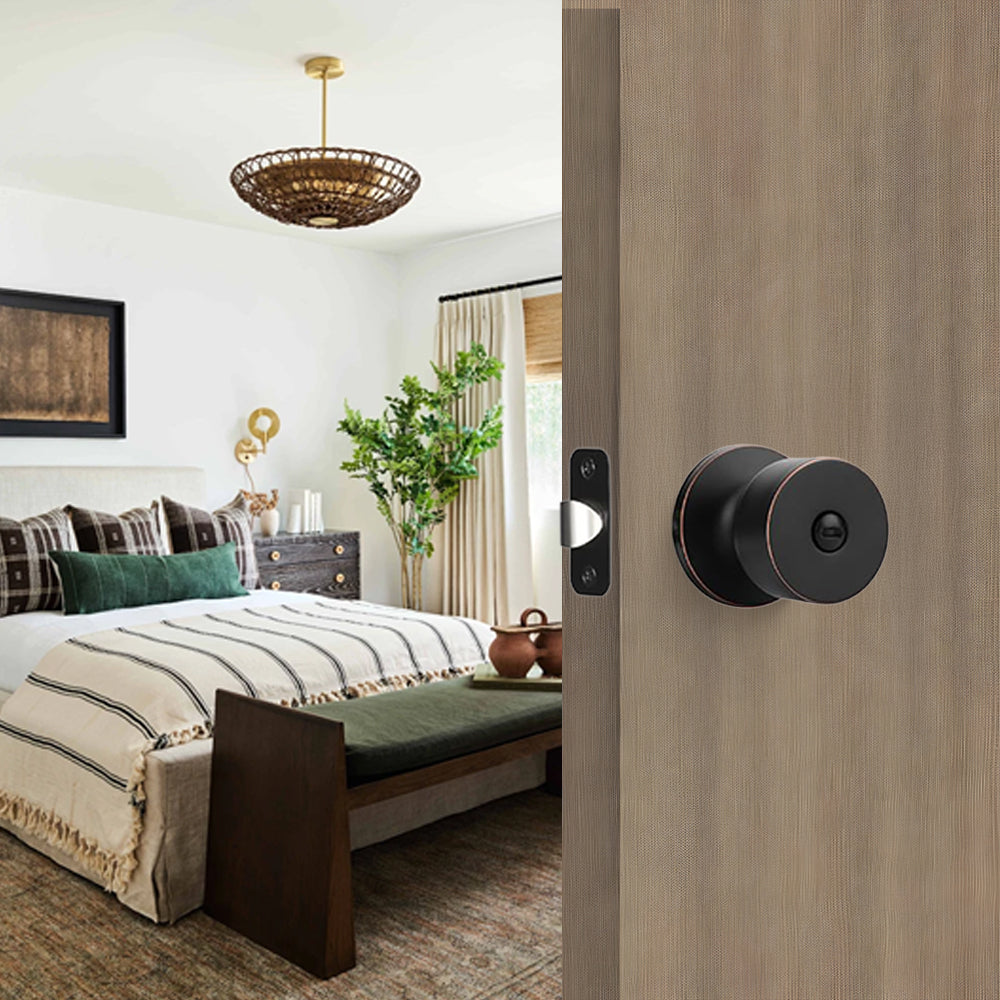 Interior Privacy Bulk Door Knobs for Bedroom Bathroom