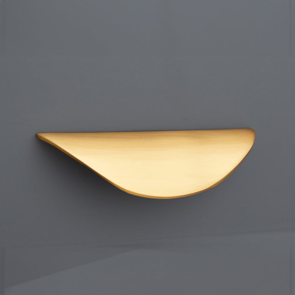 Half Moon Finger Edge Cabinet Handles Door Hardware