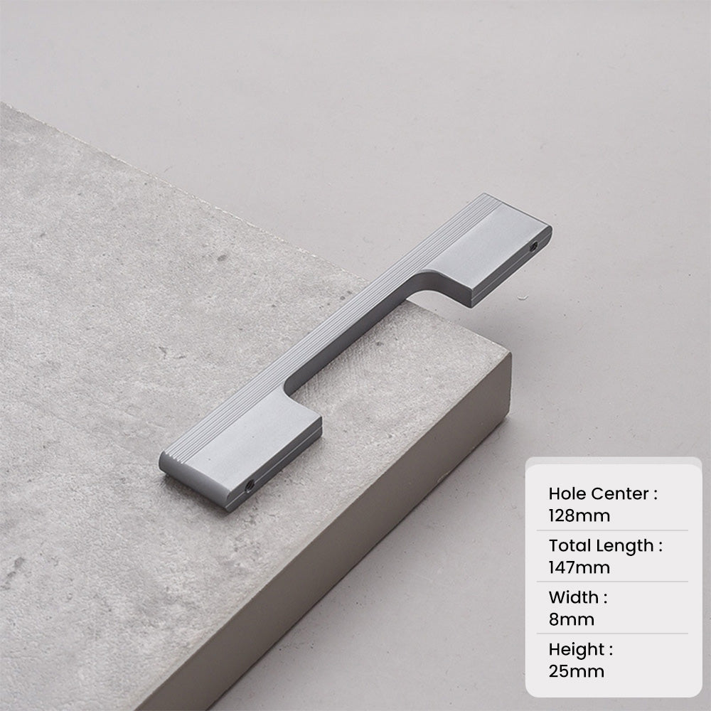 Aluminum Alloy Extended Cabinet Handles Drawer Knobs for Kitchen