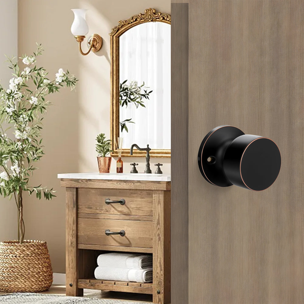 Interior Bulk Door Knob for Bedroom or Bathroom