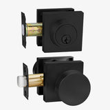 Exterior Enrty Door Knobs Locks Set with Deadbolt