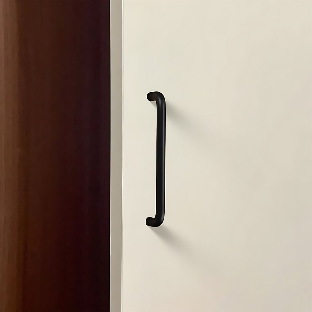 Simple Aluminum Alloy Rounded Arc Cabinet Handle