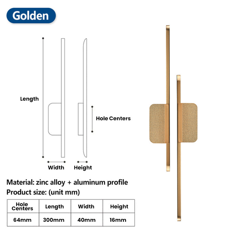 Luxury Modern Fashion Zinc Alloy Drawer Handles for Kitchen Cabinet