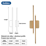 Luxury Modern Fashion Zinc Alloy Drawer Handles for Kitchen Cabinet