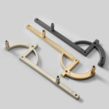 Modern Creative Gold Paired Cabinet Door Handles for Kitchen