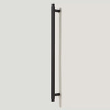 Brass Knurled T-Bar Cabinet Drawer Handles