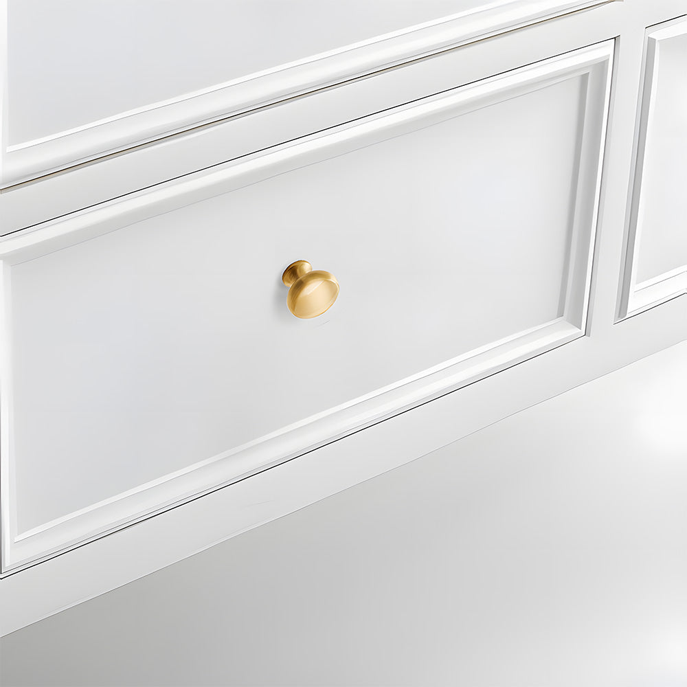 Simple and Luxurious Gold Solid Drawer Handle