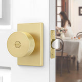 Zinc Alloy Heavy Duty Single-Sided Rectangle Door Knob