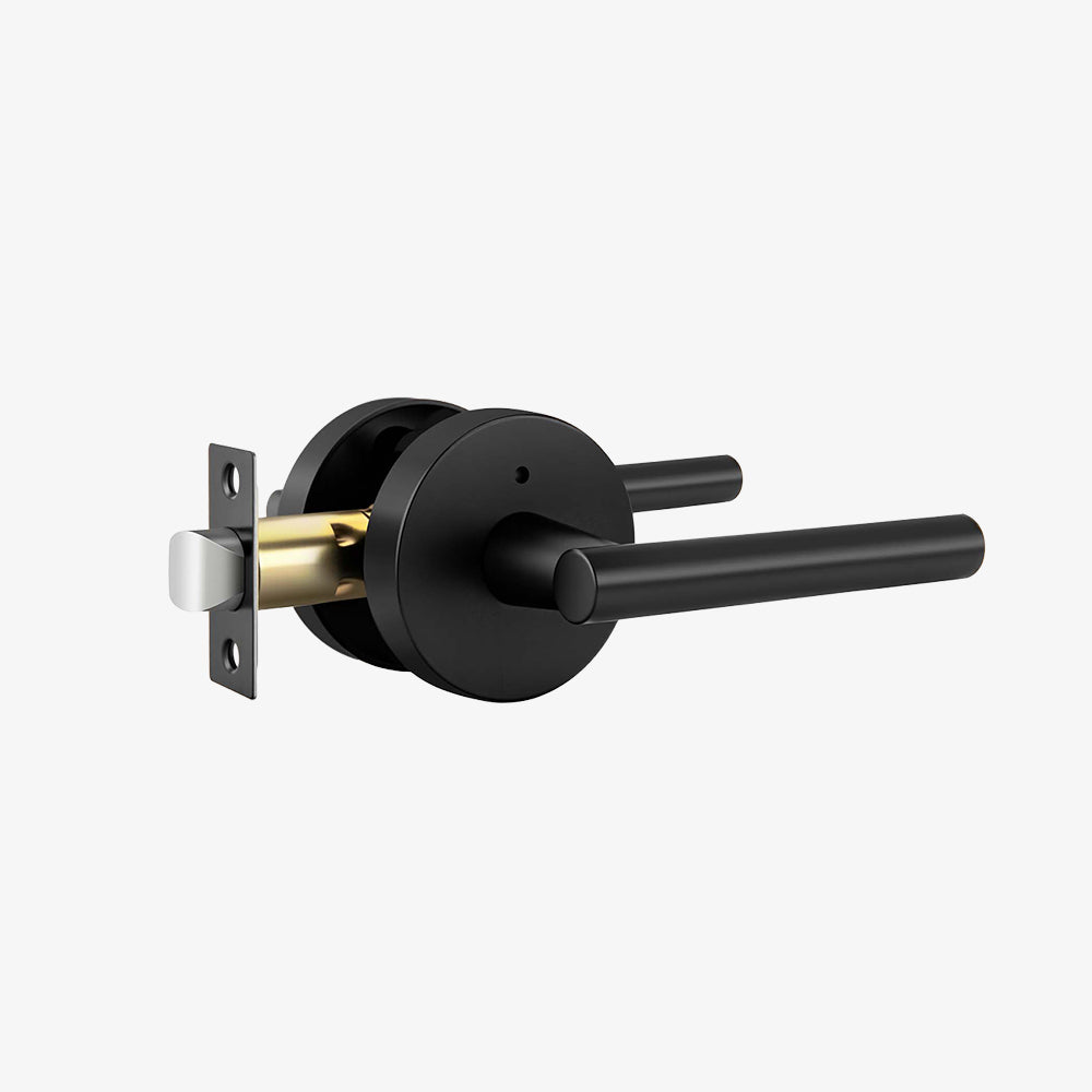 Zinc Alloy Gold Black Door Lever Handles