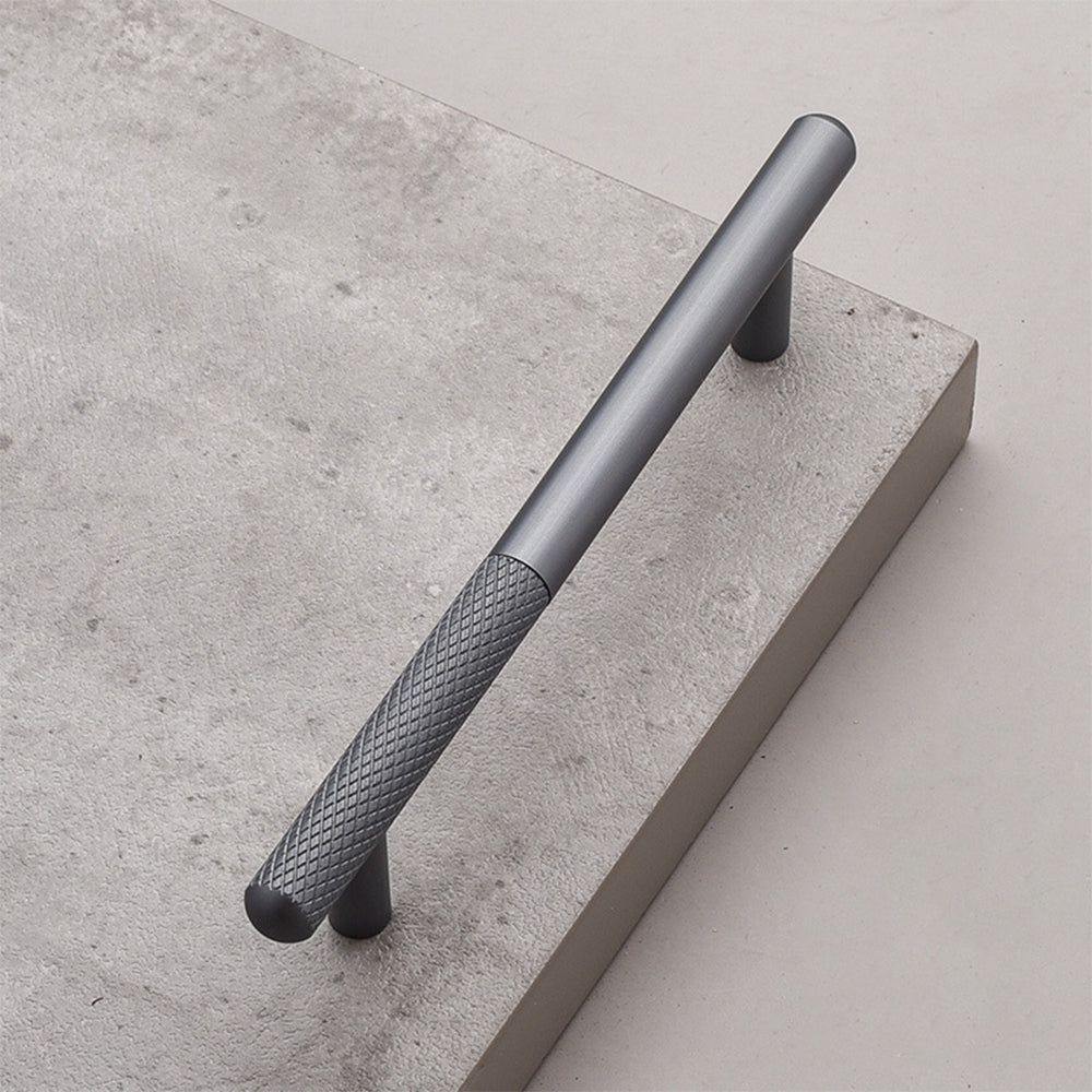 Stylish Patchwork Knurled Wardrobe Handle
