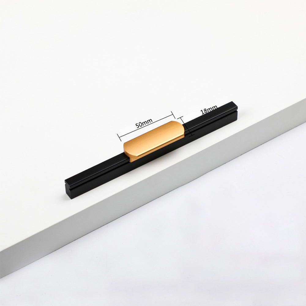 Aluminum Decotative Cabinet Pull Closet Door Hardware Handles for Furniture Cabinet