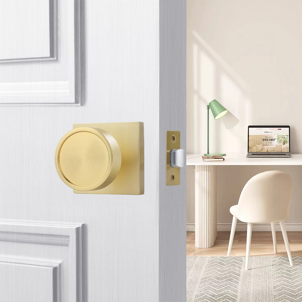 Heavy Duty Passage Privacy Interior Door Knobs for Closet, Hallway