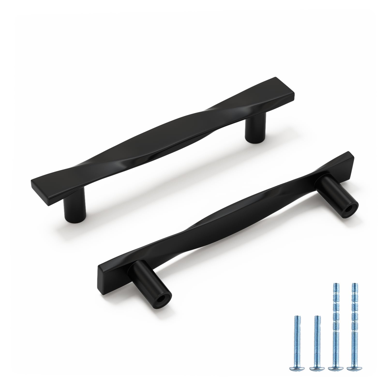 Solid Zinc Alloy Drawer Pulls for Bedroom Cabinet Dresser Doors