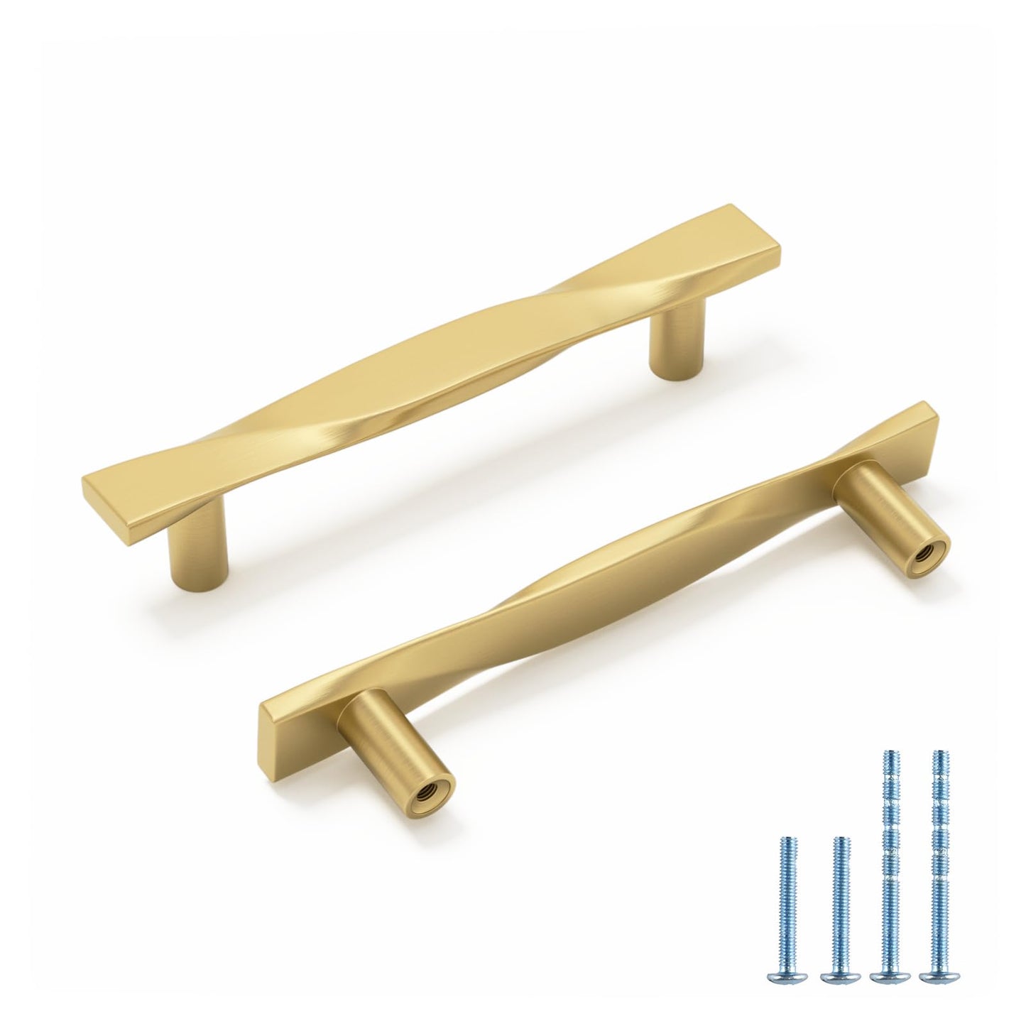 Solid Zinc Alloy Drawer Pulls for Bedroom Cabinet Dresser Doors