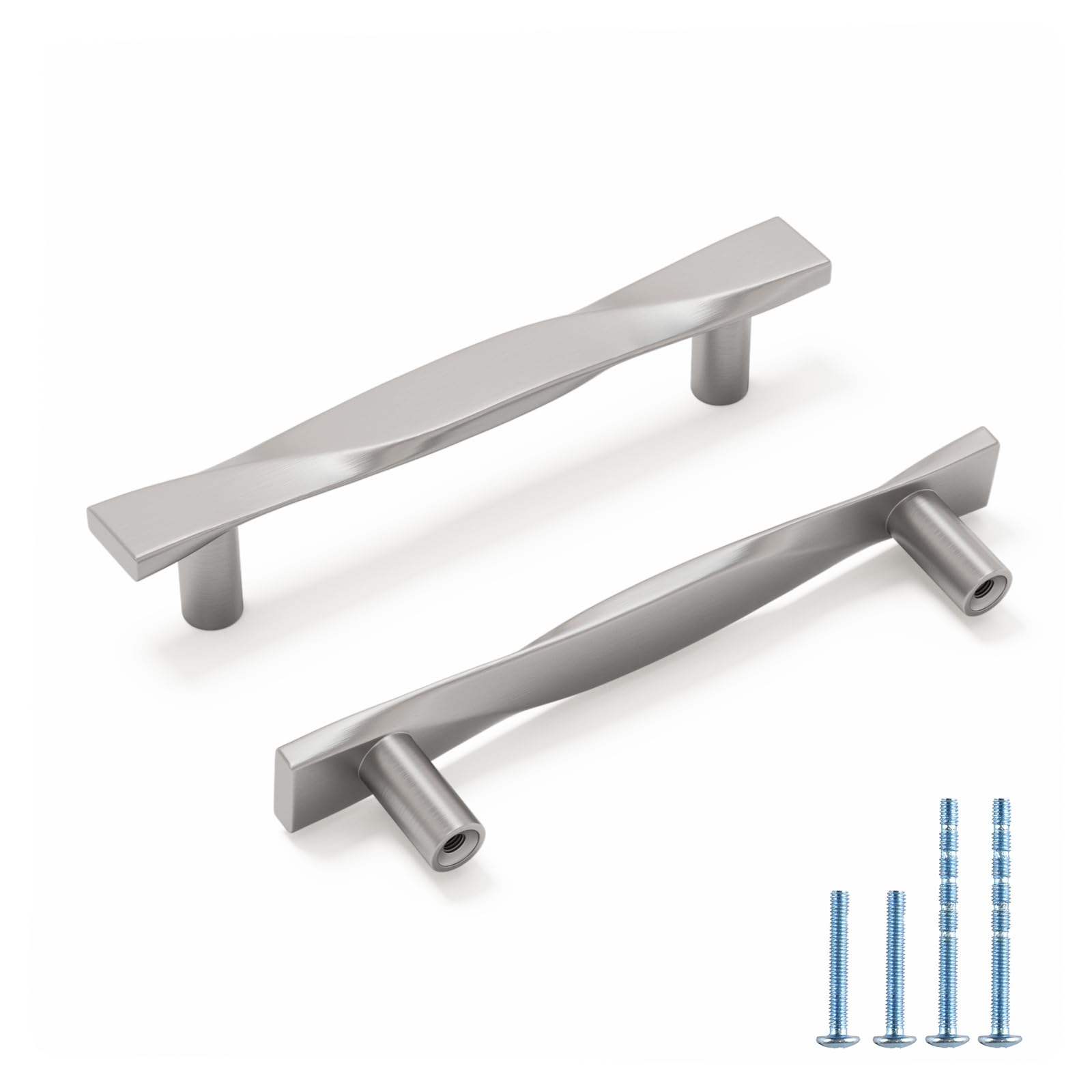 Solid Zinc Alloy Drawer Pulls for Bedroom Cabinet Dresser Doors