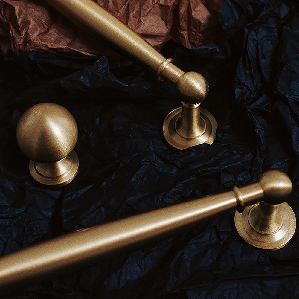 European Style Gold Wardrobe Cabinet Door Handle