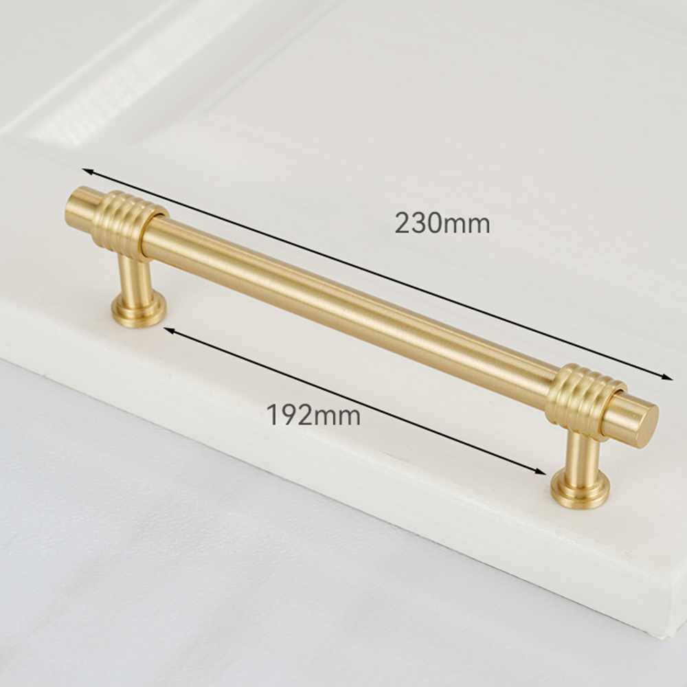 Solid Brass Round Cupboard Pulls and Knobs