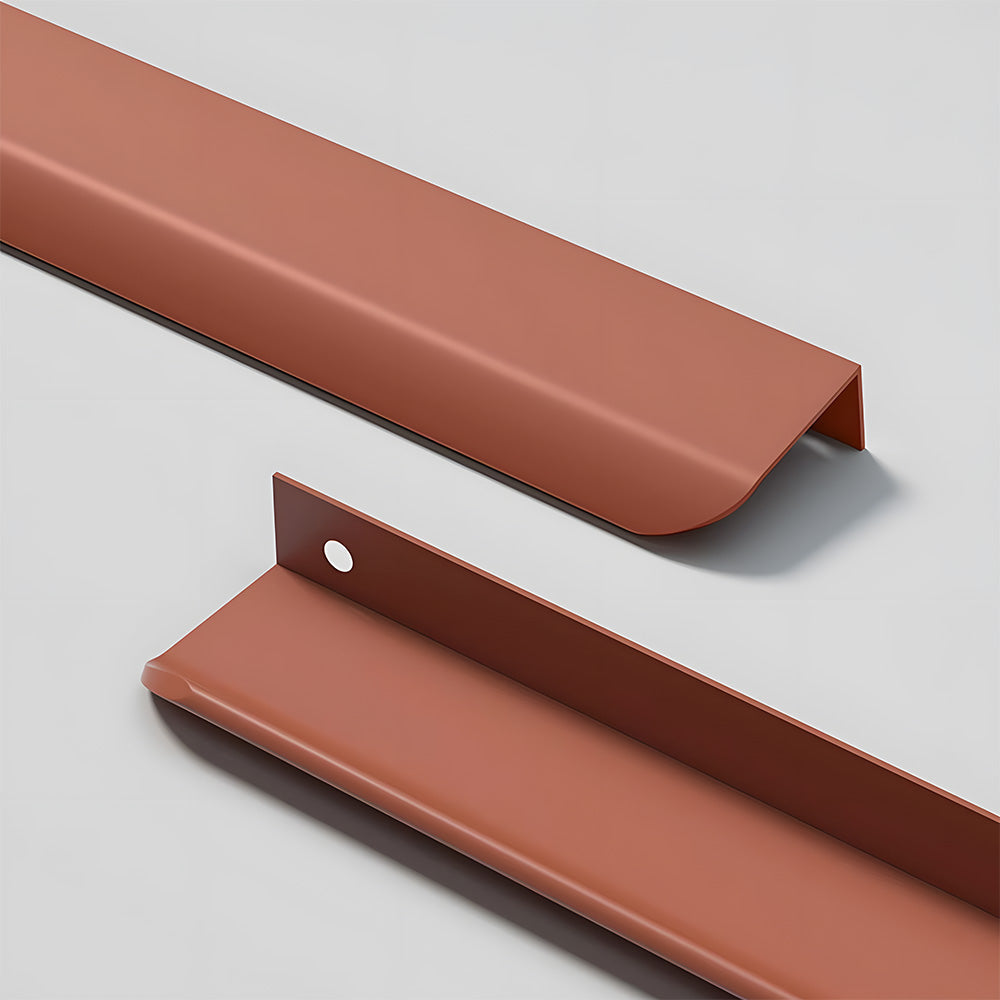 Multicolored Simple Invisible Finger Cabinet Drawer Handle