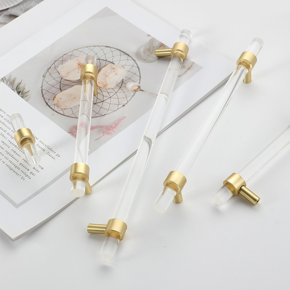 Clear Acrylic Crystal Drawer Knob Dresser Handles