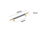 Modern Shiny Zinc Alloy Cabinet Handles