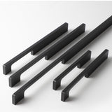 Modern Aluminum Alloy Slimline Gold Cabinet Drawer Handles