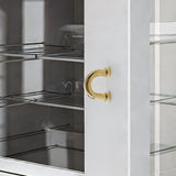 Luxurious Nordic Brass Cabinet Drawer Handles
