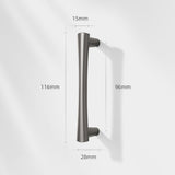 Zinc Alloy Modern Kitchen Cupboard Handle