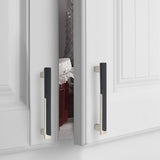 Zinc Alloy Modern Cabinet Handles Drawer Pulls for Kitchen
