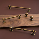 Vintage Simple Solid Brass Cabinet Pulls