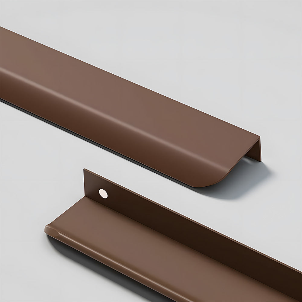 Multicolored Simple Invisible Finger Cabinet Drawer Handle