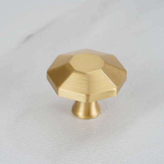 Solid Brass Round Cupboard Pulls and Knobs