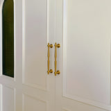 Vintage Simple Solid Brass Cabinet Pulls