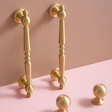 Vintage Simple Solid Brass Cabinet Pulls