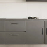 Simple European Modern Round Stick Cabinet Handle