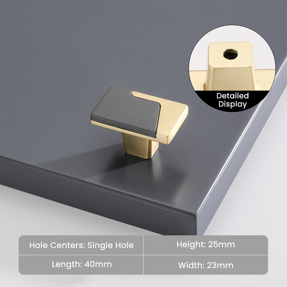 Zinc Alloy Modern Cabinet Handles Drawer Pulls for Kitchen