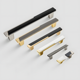Modern Zinc Alloy Cabinet Handles Drawer Pulls