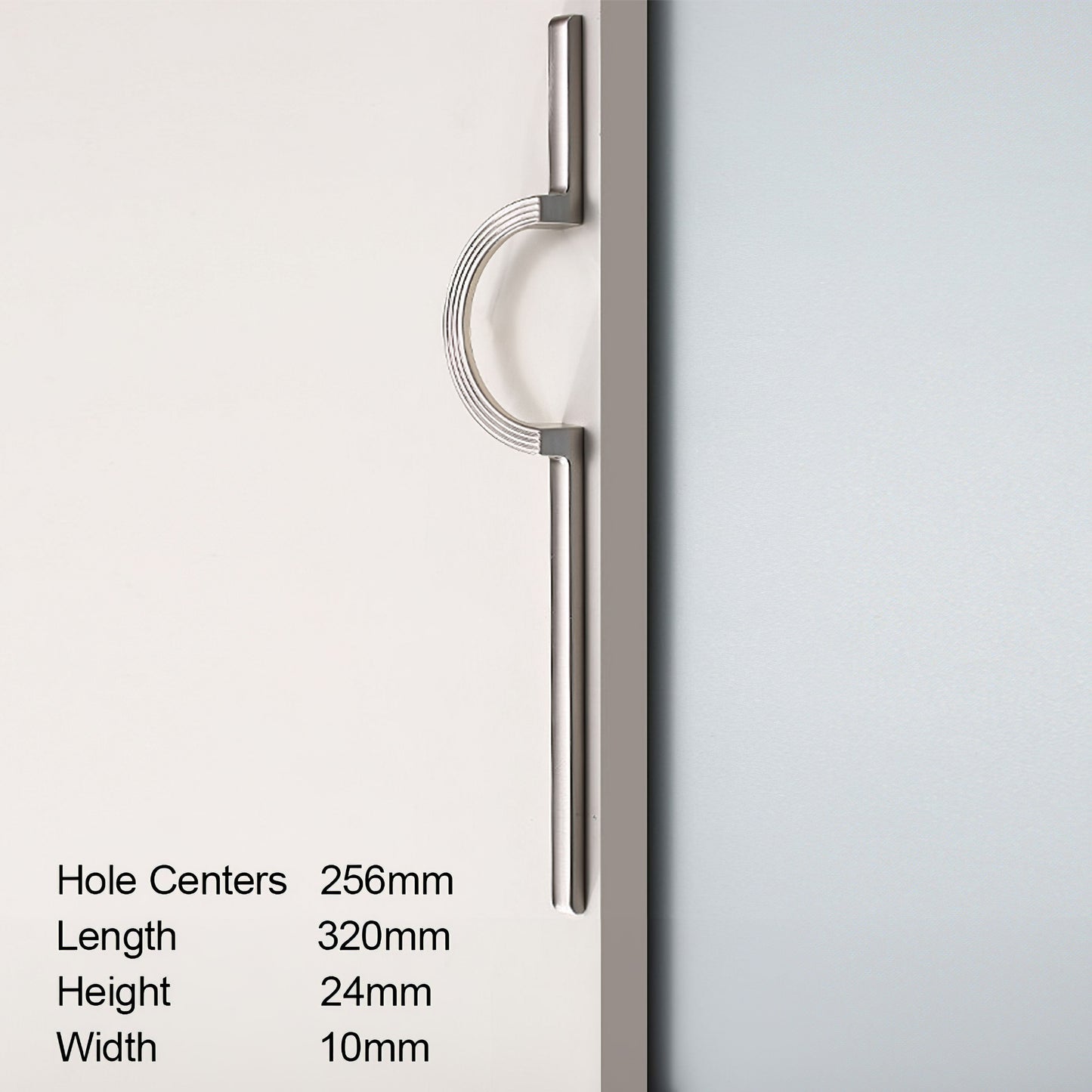 Modern Simple Semicircular Long Cabinet Door Handle