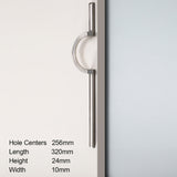 Modern Simple Semicircular Long Cabinet Door Handle