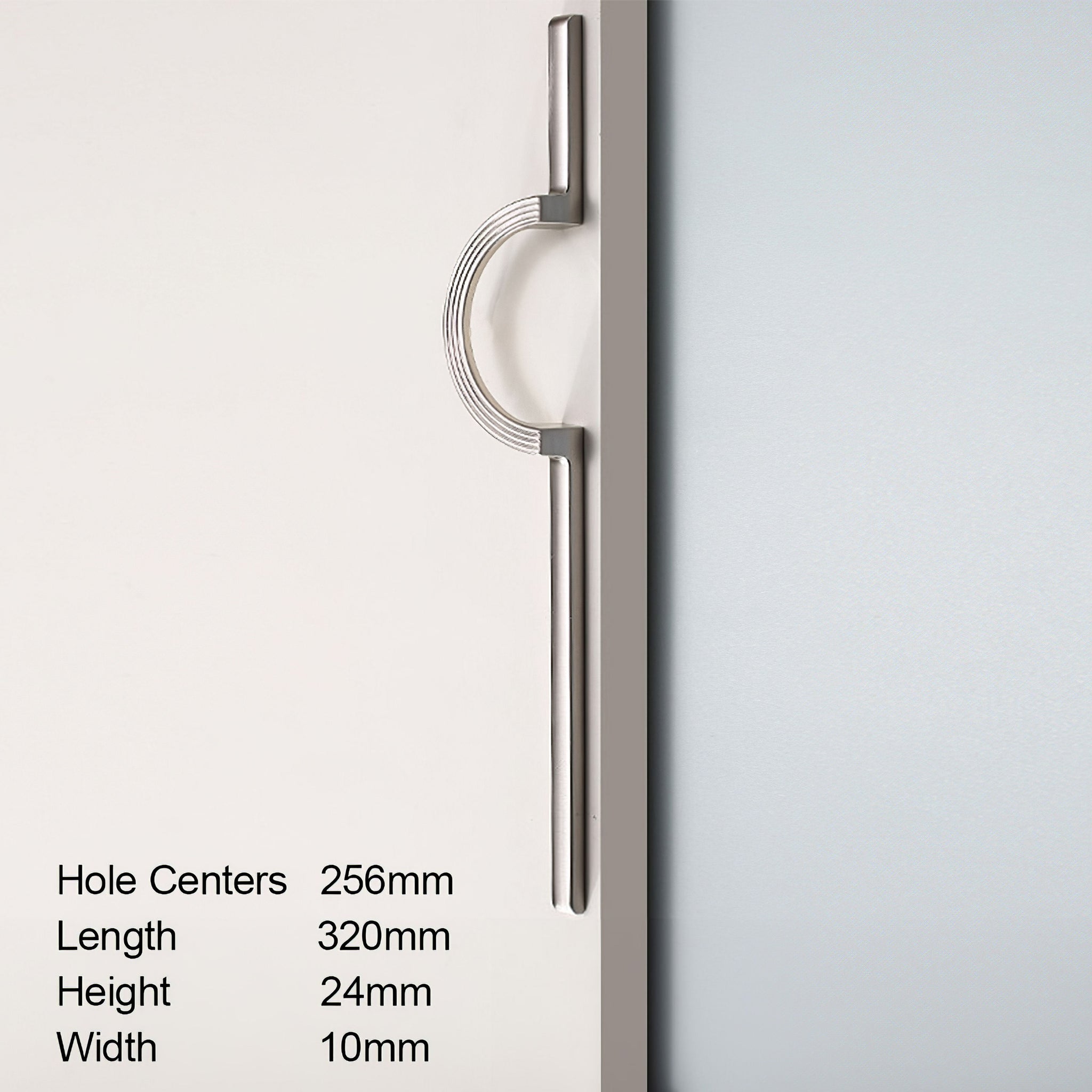Modern Simple Semicircular Long Cabinet Door Handle